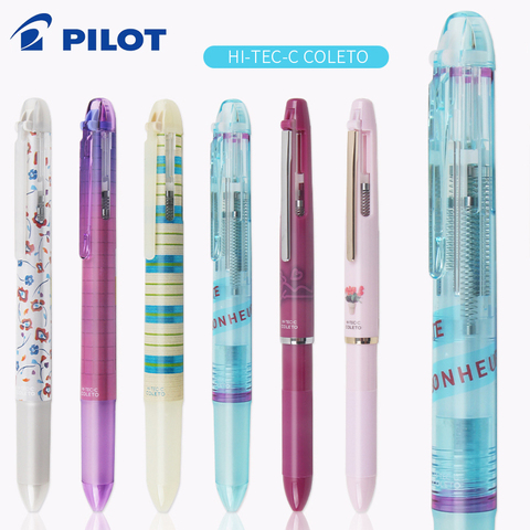 1pcs Limited Pilot (Refills Not Include) Pilot Hi-Tec-C Coleto Pen Body Component Pink Dot Metallic Cute Stationary ► Photo 1/6