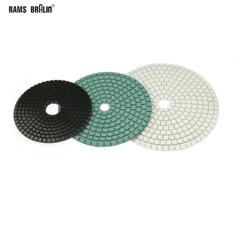 1 piece 125mm/150mm/180mm Stone Polishing Pad P30 - P3000 Coarse grinding to Fine polishing Disc ► Photo 1/3