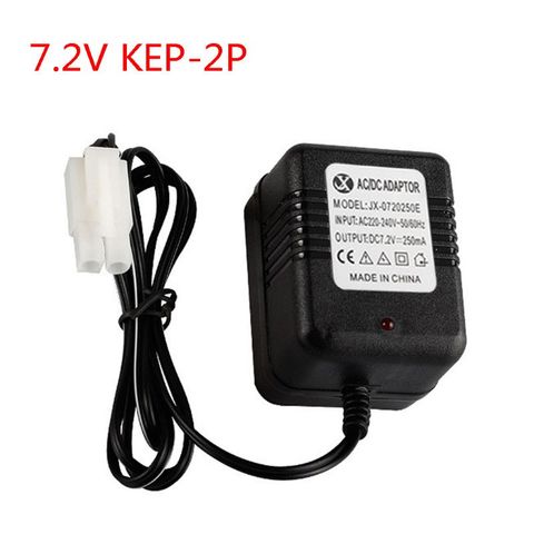 Portable Smart Charger Charging Adapter for 7.2V Ni-Cd Ni-MH Battery with KET-2P Plug for RC Remote Car Toys ► Photo 1/6