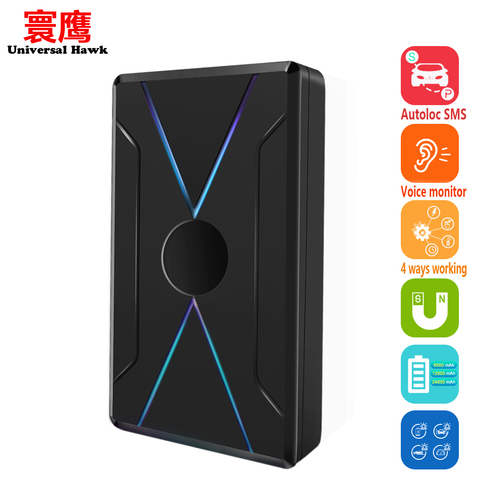 Car Magnet GPS tracker Voice monitor tracking Start stop Auto SMS alarm 4 working modes 12000 mAh Free system Better than TK905 ► Photo 1/6
