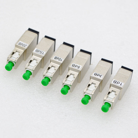 New Fiber Optic Adapter Connector SC/UPC Female -SC/APC Male 1~20dB Fixed Fiber Attenuator Optic Fiber Coupler Flange Special ► Photo 1/6