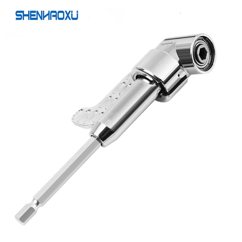 Drill Bit 6.35MM Hex Shank Tool Accessories 105 Degree Corner With Handle Electric Screwdriver Angle Head Extension Hand Tool ► Photo 1/6