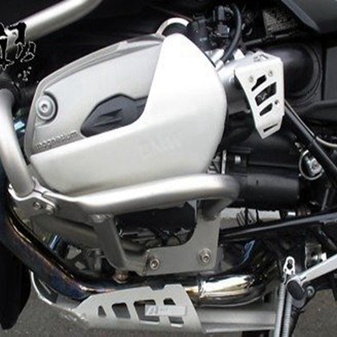 Aftermarket Free Shipping Motorcycle Engine Guard Extension For Bmw 2005-2011 R1200Gsa 1200Gs R 1200 Gsa SILVER ► Photo 1/6