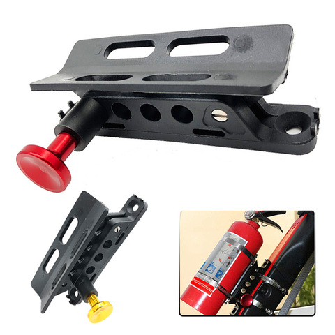 Fire Extinguisher Mount Bottle Holder Aluminum For Jk Jku Jl Utv Roll Bar Fits for Jeep Wrangler taxi Fire extinguisher holder ► Photo 1/6