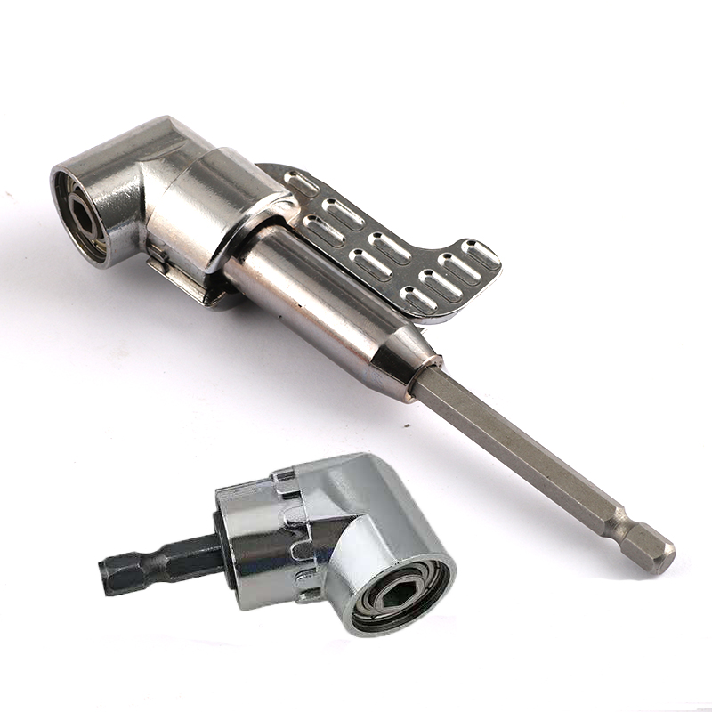 105 Degrees Extension Hex Drill Bit 1/4" Hex Stainless Steel Angle Driver 