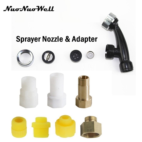 2pcs M14 *1.5MM K5 D3 J5 Sprayer Nozzle M14 to M18 Thread Connector Sprayer Gun Adapter Nozzle Fittings for  Garden Dedust ► Photo 1/6