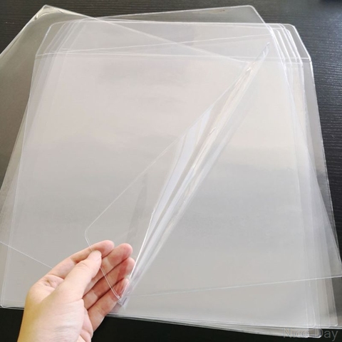 5Pcs/bag Thicken PVC Outer Sleeve Record Protective Bag for 12