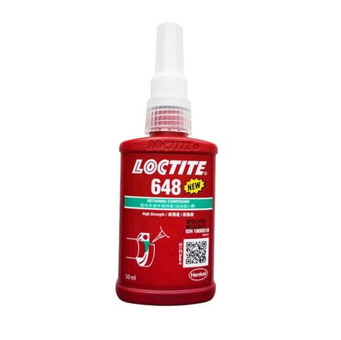 Loctite 648 glue high strength oil resistant cylindrical holding glue 50ml high temperature resistant ► Photo 1/1