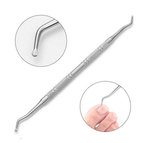 Toe Nail File Foot Nail Care Hook Ingrown Double Ended Ingrown Toe Correction Lifter File Manicure Pedicure Toenails Clean Tool ► Photo 1/6