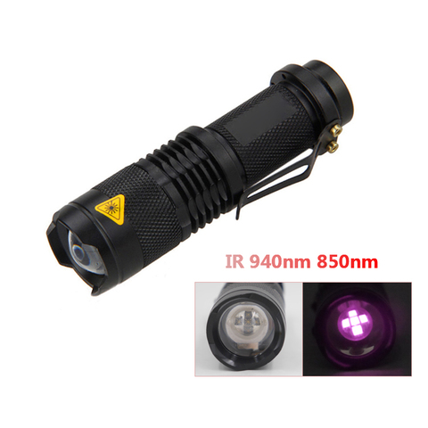 5Core 3Core 4-Core 7W 850nm IR Flashlight lnfrared Radiation IR 940nm LED Lamp(Fill Light for Night Vision Device)LED Flashlight ► Photo 1/6