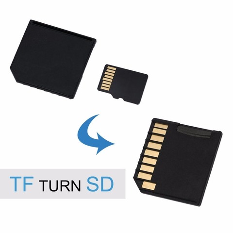 Portable Mini Short SDHC TF SD Card Adapter Flash Drive for MacBook Air TF Card Memory Adapter Drive Secure Digital Card Adapter ► Photo 1/6