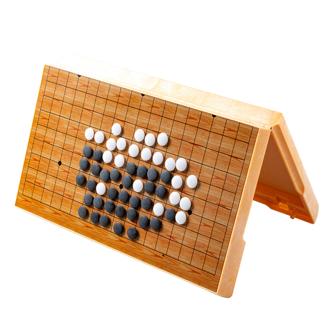 Magnetic Foldable Table Go Chess Set Chinese Old Board Game Weiqi Checkers Gobang Magnetism Plastic Go Game Children Toy Gift ► Photo 1/6