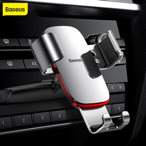 Baseus Gravity Car Phone Holder For iPhone X Xs 78 Samsung S9 Universal in CD Slot Car Holder For Mobile Phone Mount Holder ► Photo 1/6