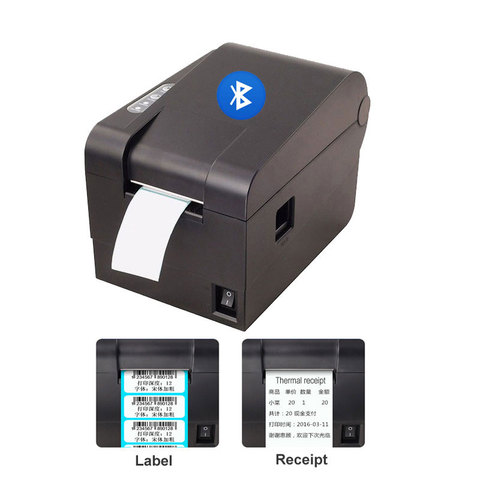 high quality  barcode printer sticker printer 58mm receipt printer POS printer  Qr code the non-drying label printer ► Photo 1/5