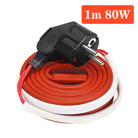 80W/160W/240W/400W Self-regulating Low Temperature Heating Tape Snow Melting Drain Water Pipe Freeze Protection Heat Cable ► Photo 1/6