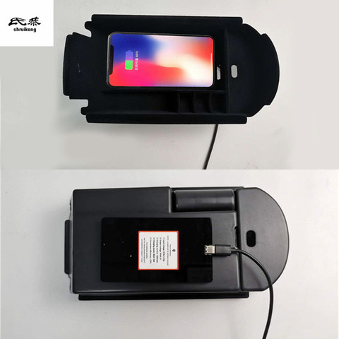1lot Mobile phone wireless charging Central Armrest storage box for 2016-2022 Toyota C-HR CHR C HR ► Photo 1/2