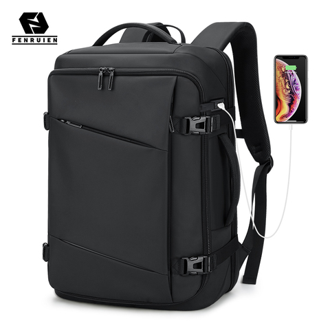 Fenruien 2022 New Men Backpack Waterproof 17 Inch Laptop Backpack Multifunction Business Travel Backpacks For Men Large Capacity ► Photo 1/6
