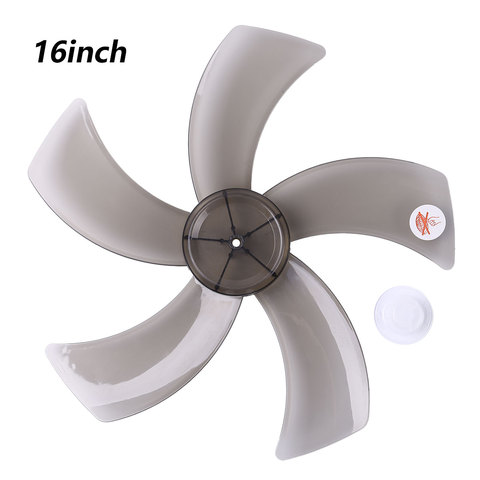 Big Wind 16inch 400mm Plastic Fan Blade 5 Leaves Replacement For Standing Pedestal Fan Table Fanner General Accessories ► Photo 1/6