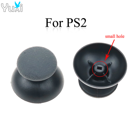 YuXi 4pcs Analog 3D Thumb Sticks Joystick Cover Small Hole Thumbsticks Cap For Sony Playstation 2 PS2 Controller ► Photo 1/2