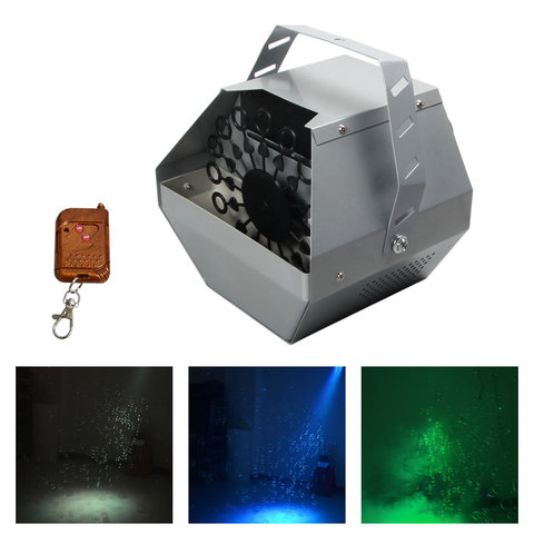 Automatic Control Bubble Blower Maker Guns Machine DJ Stage Wedding Parties Effect Decor Blowing Bubbles Foam Bottles Equipment ► Photo 1/6