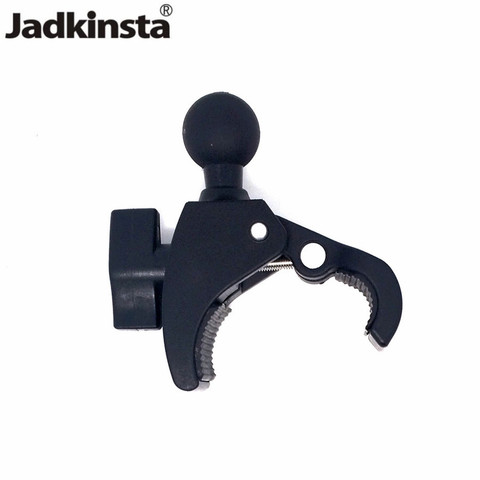 Jadkinsta Motorcycle Bicycle Handle Bar Rail Mount with 1 inch Ball Mount for Gopro Action Camera for Ram Mount Handlebar Clamp  ► Photo 1/6