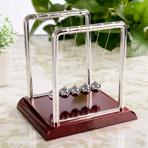 Newton Pendulum Newton Teaching Science Cradle Steel Balance Ball Christmas New Year Gift Home Decoration Accessories ► Photo 1/6