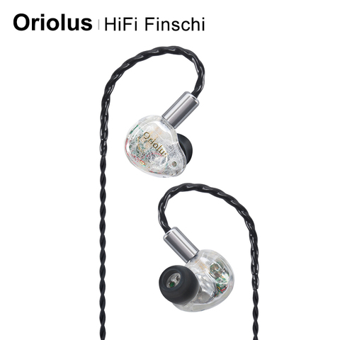 Oriolus Finschi HiFi Version 1BA+1DD Hybrid Drivers In-ear Monitor Earphone IEM Earbud with 2 pin/0.78mm Detachable cable ► Photo 1/1
