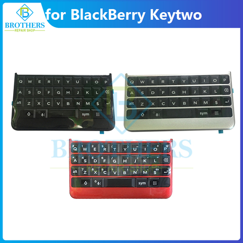 for BlackBerry Keytwo Key2 Keypad Keyboard Button With Flex Cable for BBF100-6 BBF100-1 BBF100-2 Phone Parts Black Silver Red ► Photo 1/6