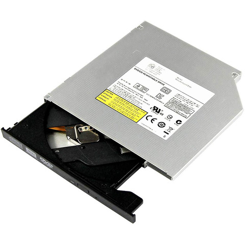 12.7mm DVD ROM Optical Drive CD/DVD-ROM CD-RW Player Burner Slim Portable Reader Recorder For Laptop With Panel ► Photo 1/6