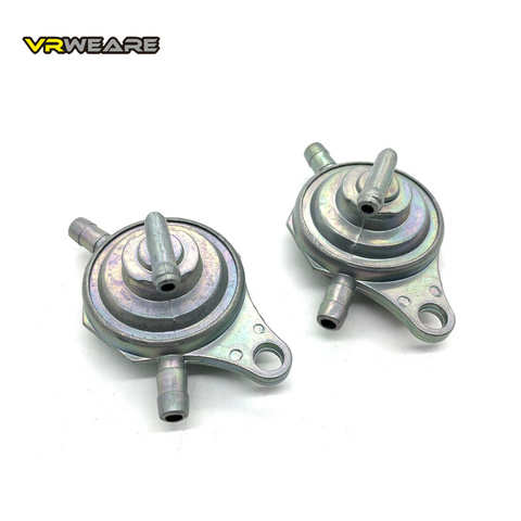 3-way inline Vacuum Fuel Petcock Motocycle Fuel Valve Scooter Fuel Cock  For GY6 50 125 150 cc Scooter Moped ATV ► Photo 1/5