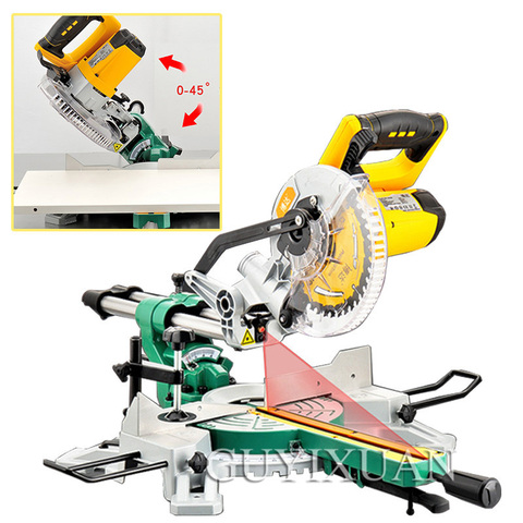 7 inch rod cutting machine Miter saw Multifunctional sawing machine Multi-angle beveling 0-45 degree cutting machine ► Photo 1/6