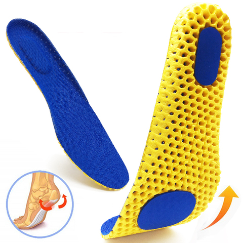 Memory Foam Insoles For Shoes Sole Mesh Deodorant Breathable Cushion Running Insoles For Feet Man Women Orthotic Insoles ► Photo 1/6