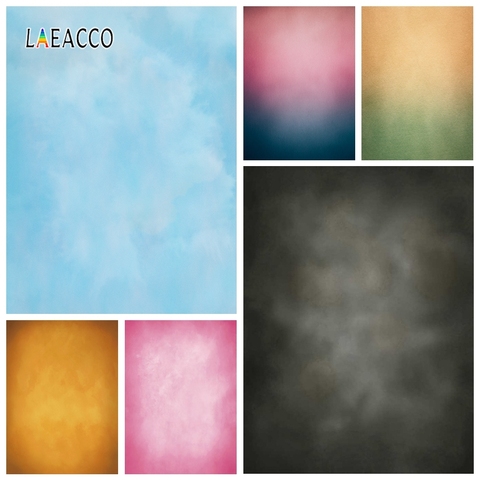 Laeacco Baby Shower Photozone Gradient Solid Color Vintage Portrait Photography Backdrops Photo Backgrounds Newborn Photocall ► Photo 1/6
