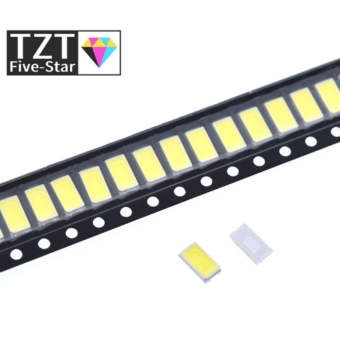 200pcs 5630/5730-CW/WW 0.5W-150Ma 50-55lm 6500K White Light SMD 5730 5630 LED 5730 diodes (3.2~3.4V) ► Photo 1/5