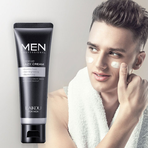 LAIKOU Men BB Cream Revitalising Nourishing Brighten Cream Natural Whitening Face Foundation Tone Up Cream Lazy Concealer 50g ► Photo 1/6