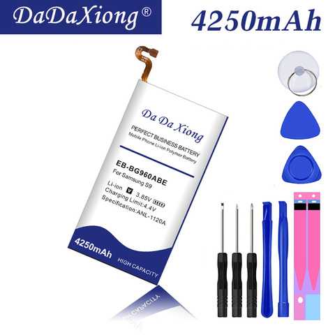 DaDaXiong EB-BG960ABE 4250mAh Battery for Samsung GALAXY S9 G9600 G960F SM-G960 within tracking number ► Photo 1/4