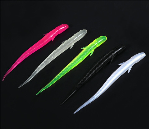 3pcs/lot Bionic small fish silicone soft fishing lure 11cm 3g artificial loach bait fake bait Swimbait Jig Wobbler fishing lures ► Photo 1/6