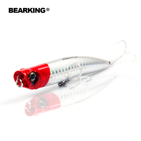 Retail,2017 hot model,A+ fishing lures,bearking fishing tackle bait magnet system inside popper,90mm&10g,floating,hard baits ► Photo 1/6