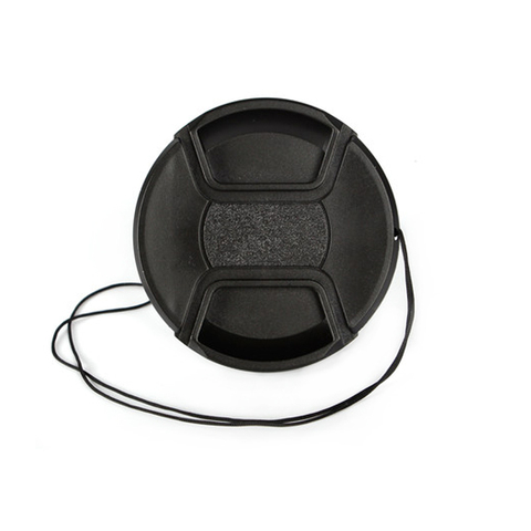 49 52 55 58 62 67 72 77 82 86mm center pinch Snap-on cap cover Logo for canon nikon Lens ► Photo 1/6