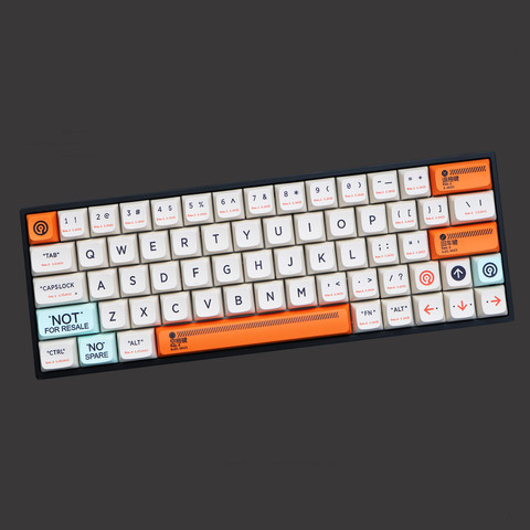143 Keys/set Plastic Theme PBT Dye Subbed Key Caps For MX Switch Mechanical Keyboard XDA Profile Keycap For 68 84 96 980M ► Photo 1/5