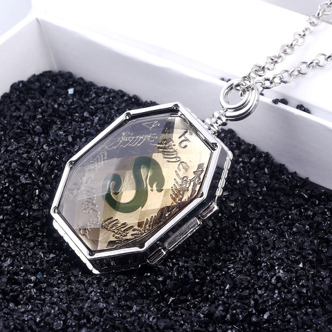 Hot sale Fashion College Treasures Horcrux Locket Necklace Slytherin Box Horcrux Kit Necklaces & Pendants Movie Jewelry ► Photo 1/6