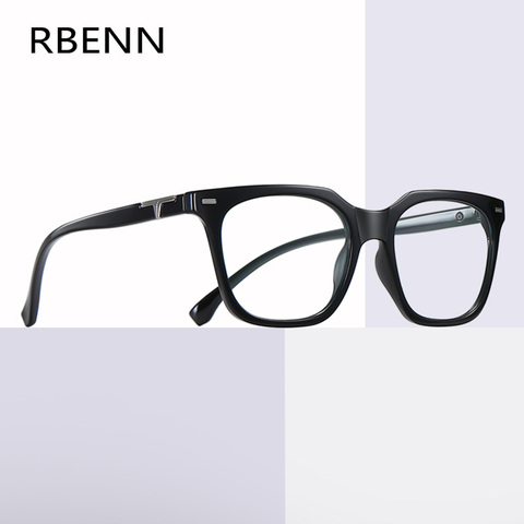 RBENN 2022 New TR90 Ultralight Anti BLue Light Reading Glasses Women Men Computer Gaming Eyegalsses with CR-39 Lens Green Cover ► Photo 1/1