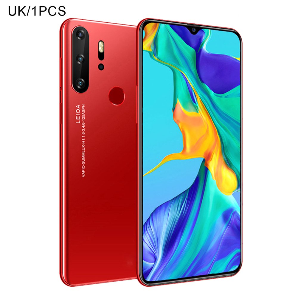 Buy Online P35 Mobile Phone 6 3 Inch Large Screen P35 Water Drop Screen Smartphone Real Fingerprint Face Unlock Phones Alitools