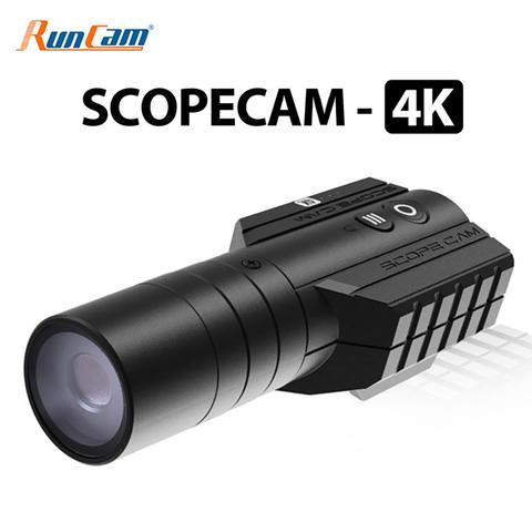 RunCam Scope Cam 4K Scopecam Airsoft Camera 25mm Lens 1080P120fps Ultra HD Recording Built-in WiFi 850mAh Replaceable Battery ► Photo 1/6