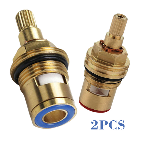 2PCs Tap Valves Replacement 1/2