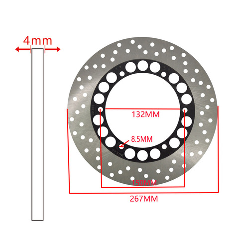 Motorcycle Front Brake Disc Rotor For YAMAHA FJ FZ FZR FZS FZX RD RZ RZR SRX XJ XJR XP XS XT XV 250 350 400 500 600 650 700 900 ► Photo 1/6