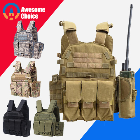 6094 Style Plate Carrier Tactical Vest Protective Hunting Equipment  Accessories