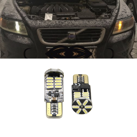 Canbus T10 W5W SMD 4014 22LED Car Wedge Clearance Lights Parking Light For Volvo S60L S80L XC90 C70 V40 V50 V60 XC60 S40 S60 S80 ► Photo 1/5