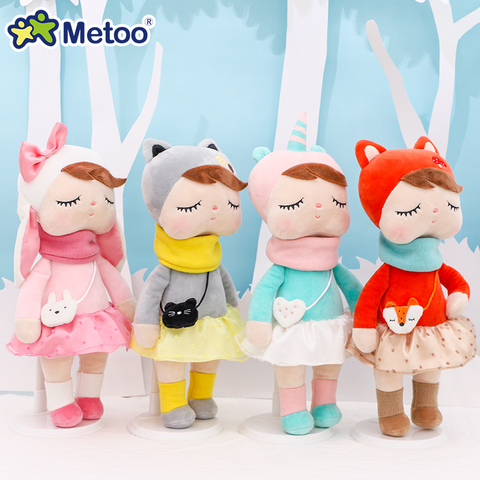 2022 Metoo Dolls Stuffed Toys For Girls Baby Beautiful Unicorns Original Forest Angela Soft Animals For Kids Infants ► Photo 1/6