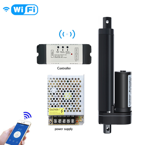 Linear Actuator 12V Wifi DIY Smart Wireless Remote Switch linear actuator Controller Module Work with Alexa Google Home eWeLink ► Photo 1/6